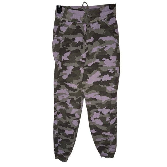 LULULEMON Scuba Heritage 365 Camo Dusky Lavende HR Fleece 28" Joggers Size 4 - Picture 11 of 13